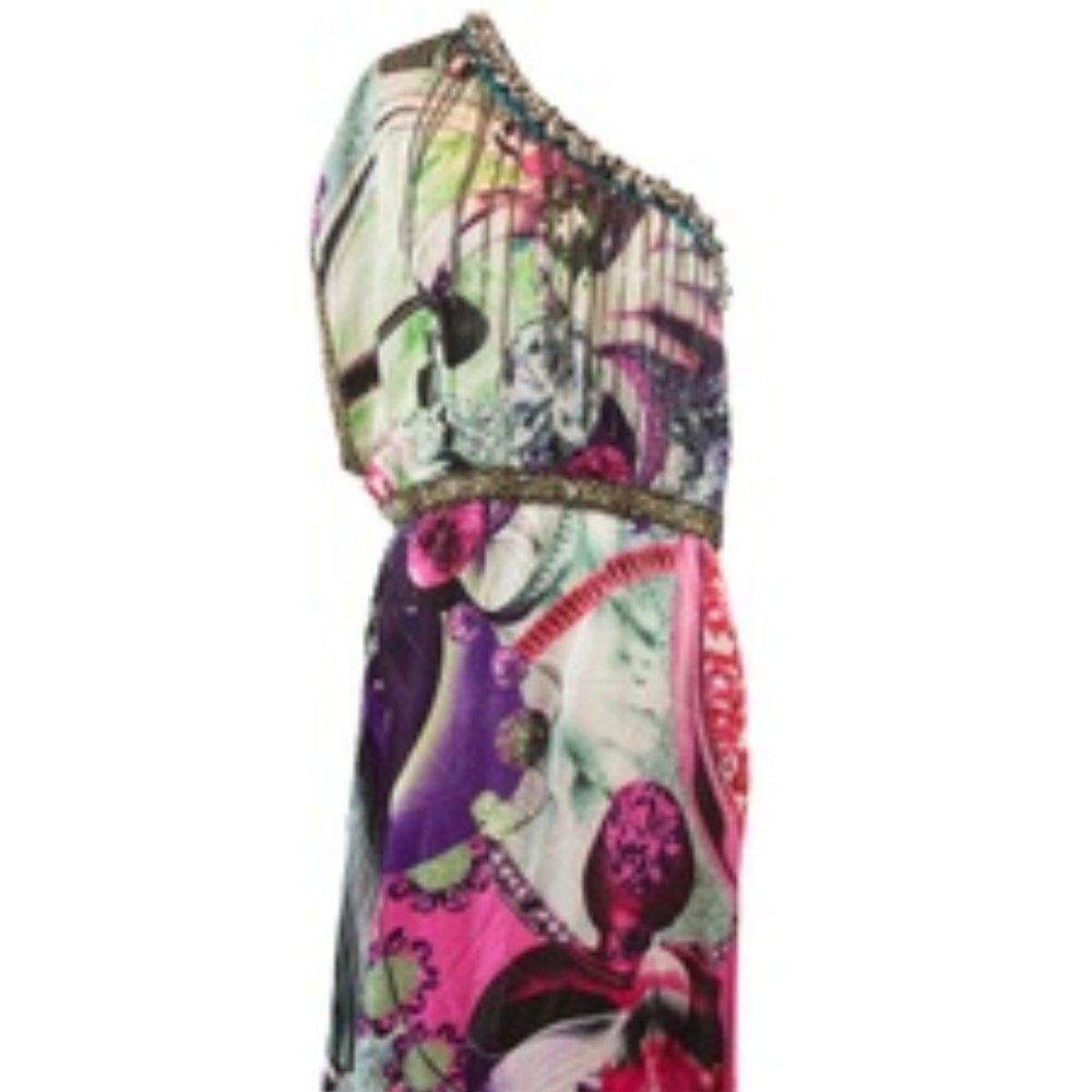 NWT floorlength 1 shoulder Dress- Custo Barcelona NWT